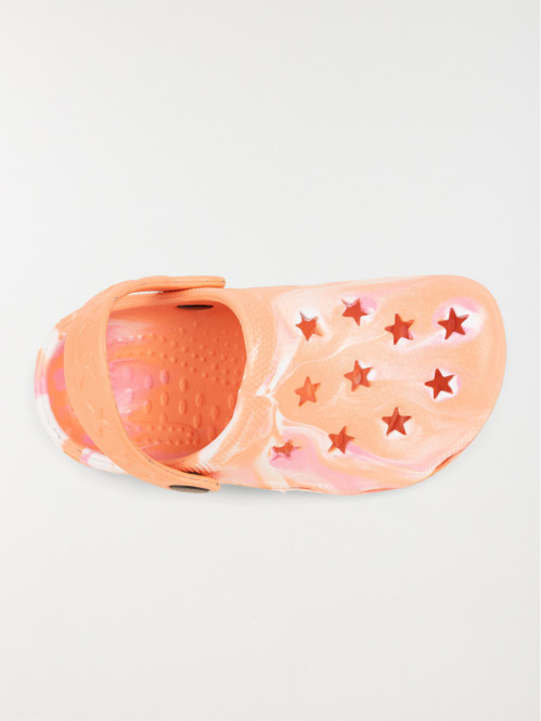 Sabot plastique orange...