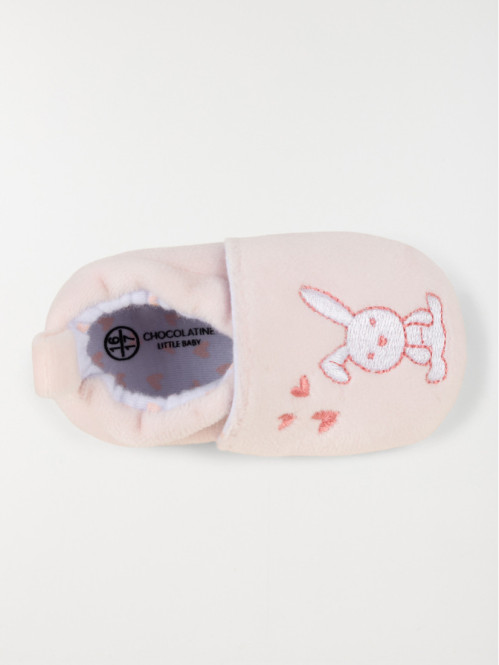 Bottons lapin fille rose...
