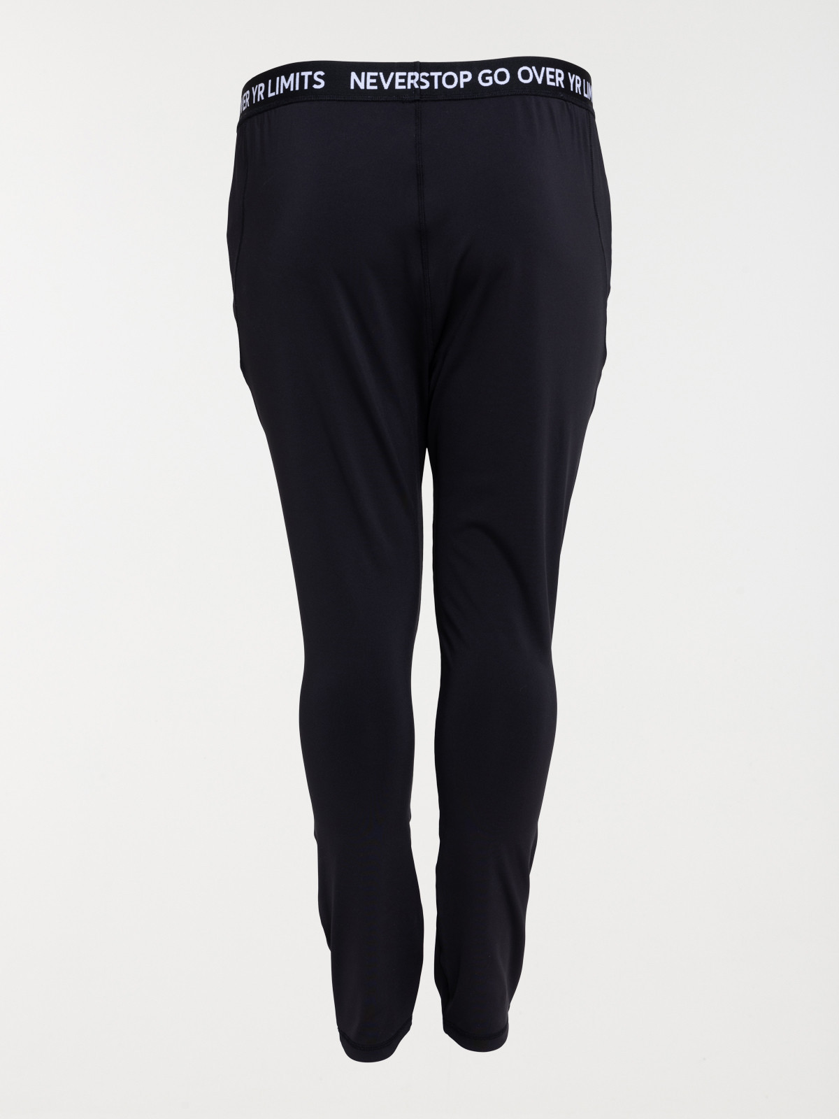 Legging sport noir grande taille femme