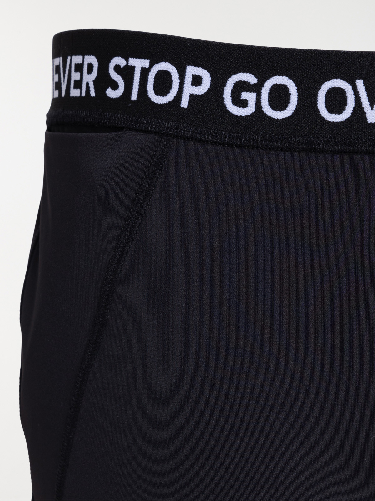 Legging sport noir grande taille femme