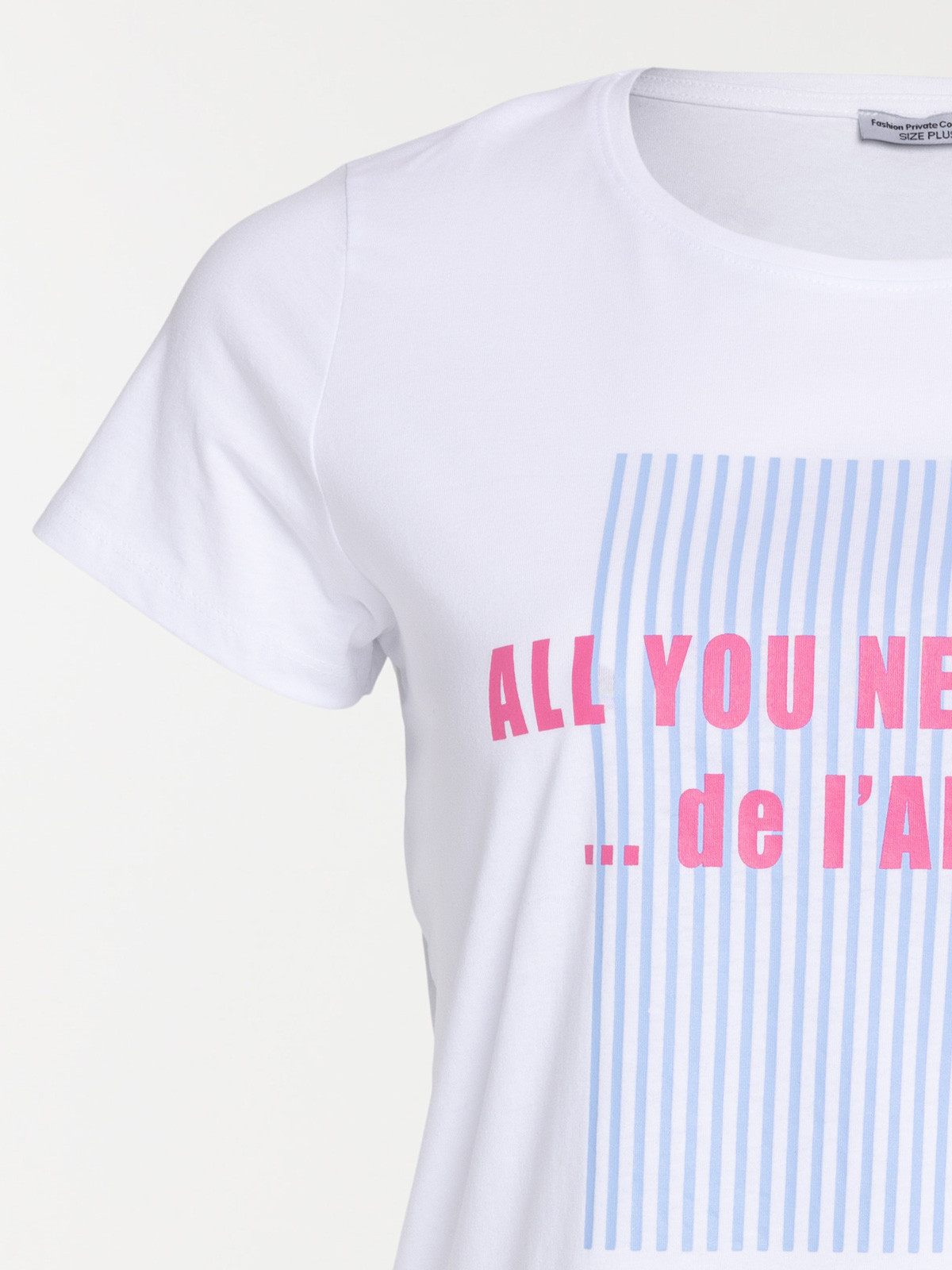 T-shirt grande taille femme message T-shirt grande taille femme message