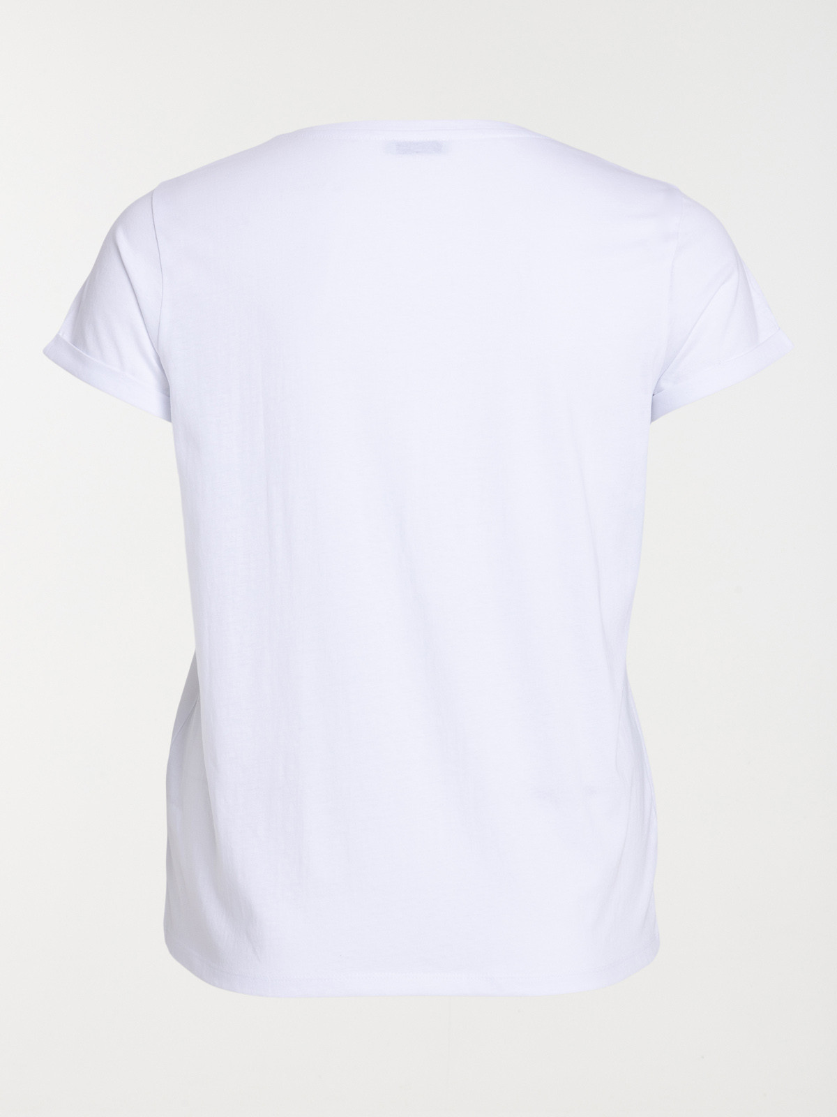 T-shirt fête des mères blanc femme