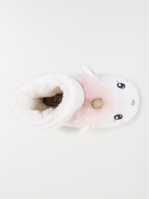Chaussons bottes licorne fille (24-30) Chaussons bottes licorne fille (24-30)