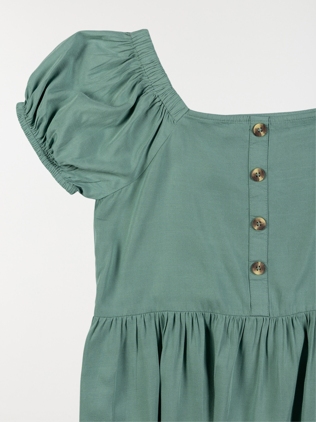 Robe manches bouffantes fille (10-16 A)