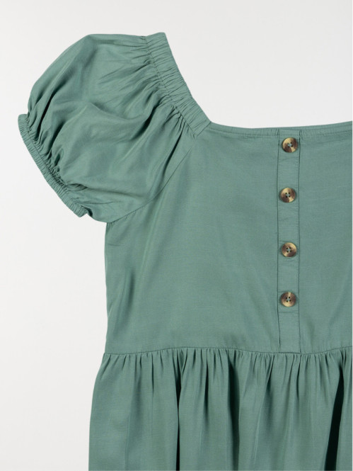 Robe manches bouffantes...