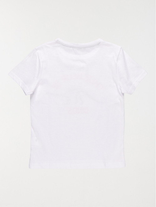 T-shirt blanc dinosaure...