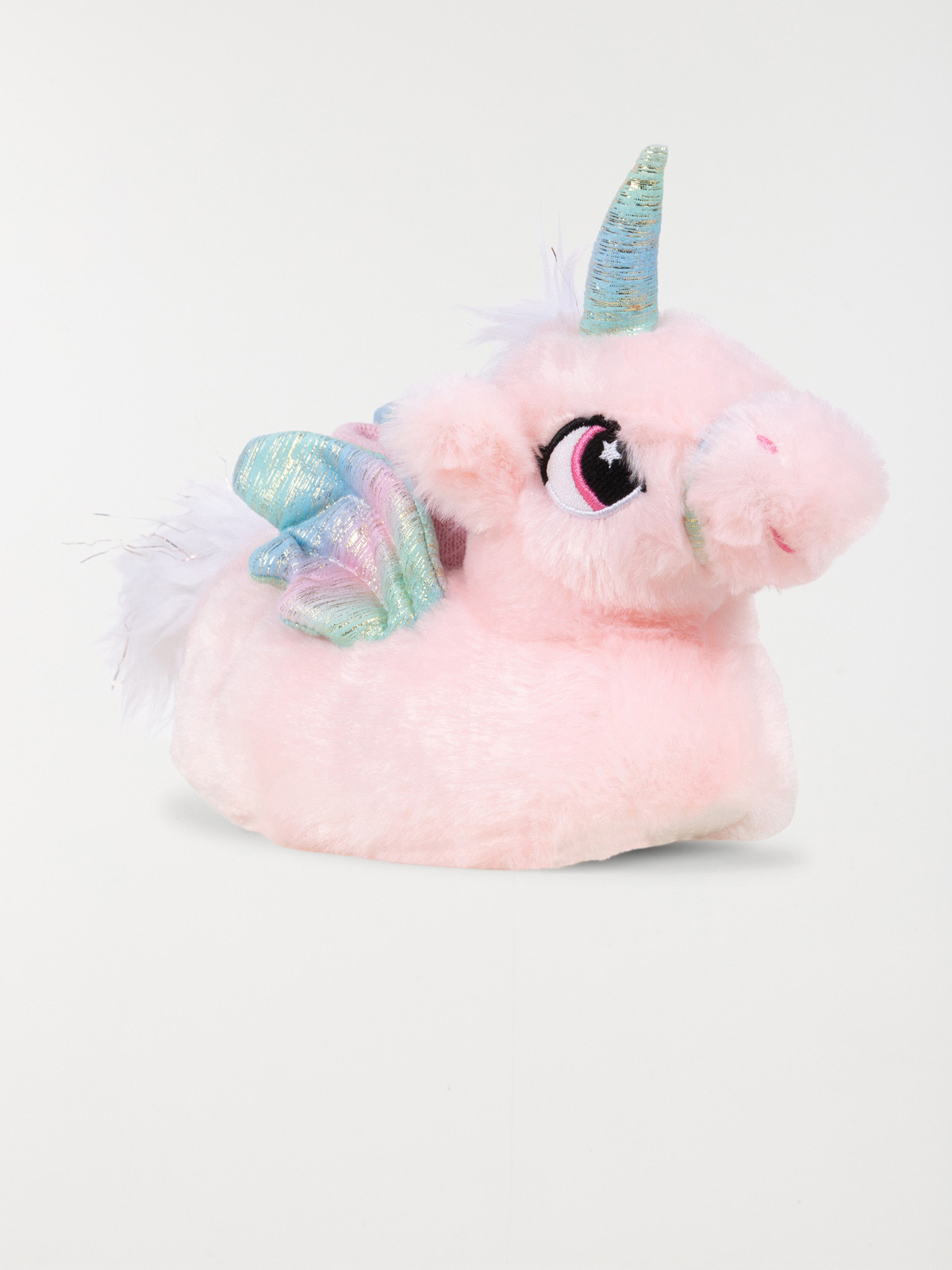 Chausson licorne rose fille (24-31)