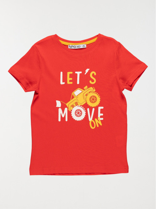 T-shirt camion message...