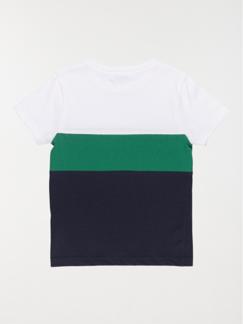 Tee-shirt color block...