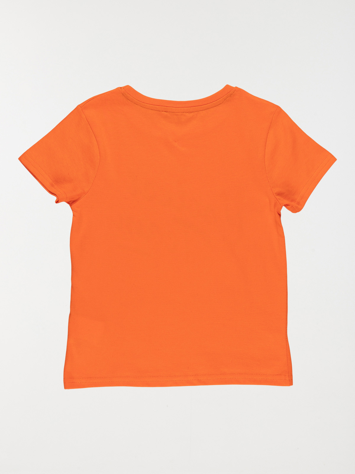 T-shirt baseball orange garçon (3-8A)