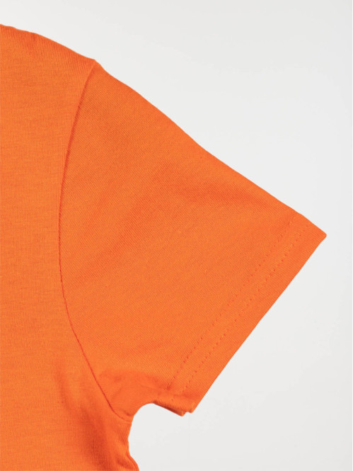 T-shirt baseball orange...