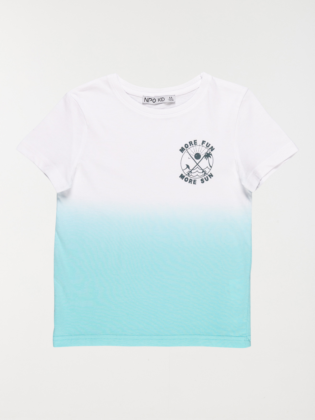 T-shirt dégradé de couleur garçon (3-8A)
