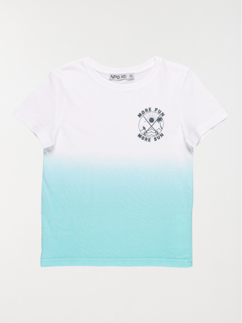 T-shirt dégradé de couleur...