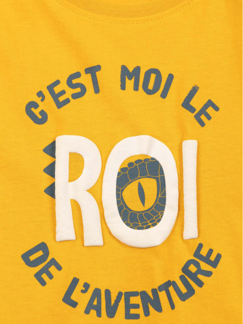 T-shirt message garçon...