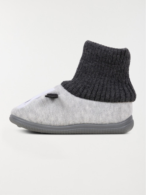 Chausson motif chien garçon (20-25) Chausson motif chien garçon (20-25)