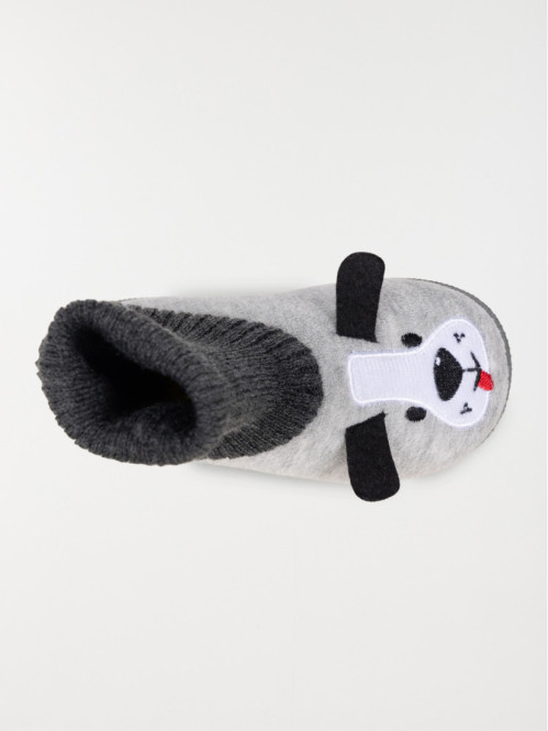 Chausson motif chien garçon (20-25) Chausson motif chien garçon (20-25)