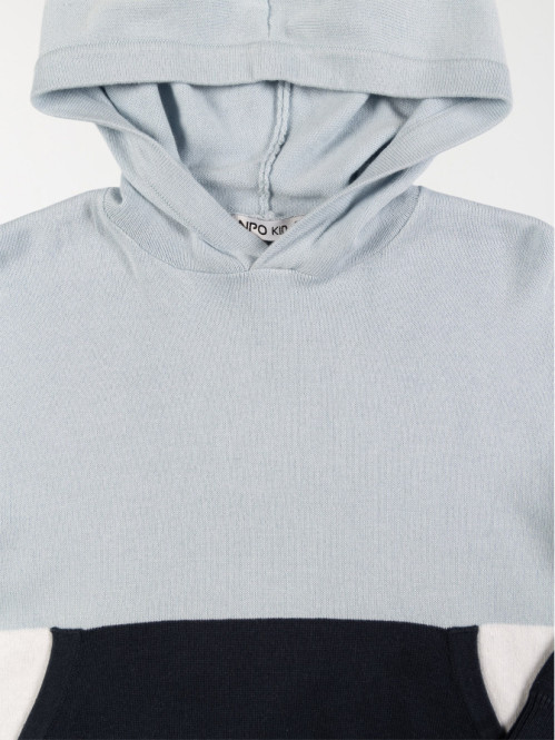 Pull colorblock garçon (3-8A)