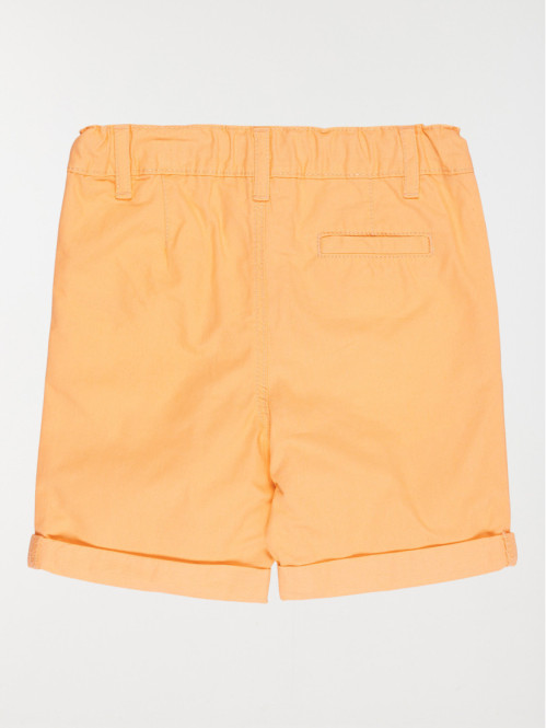 Bermuda chino corail garçon...