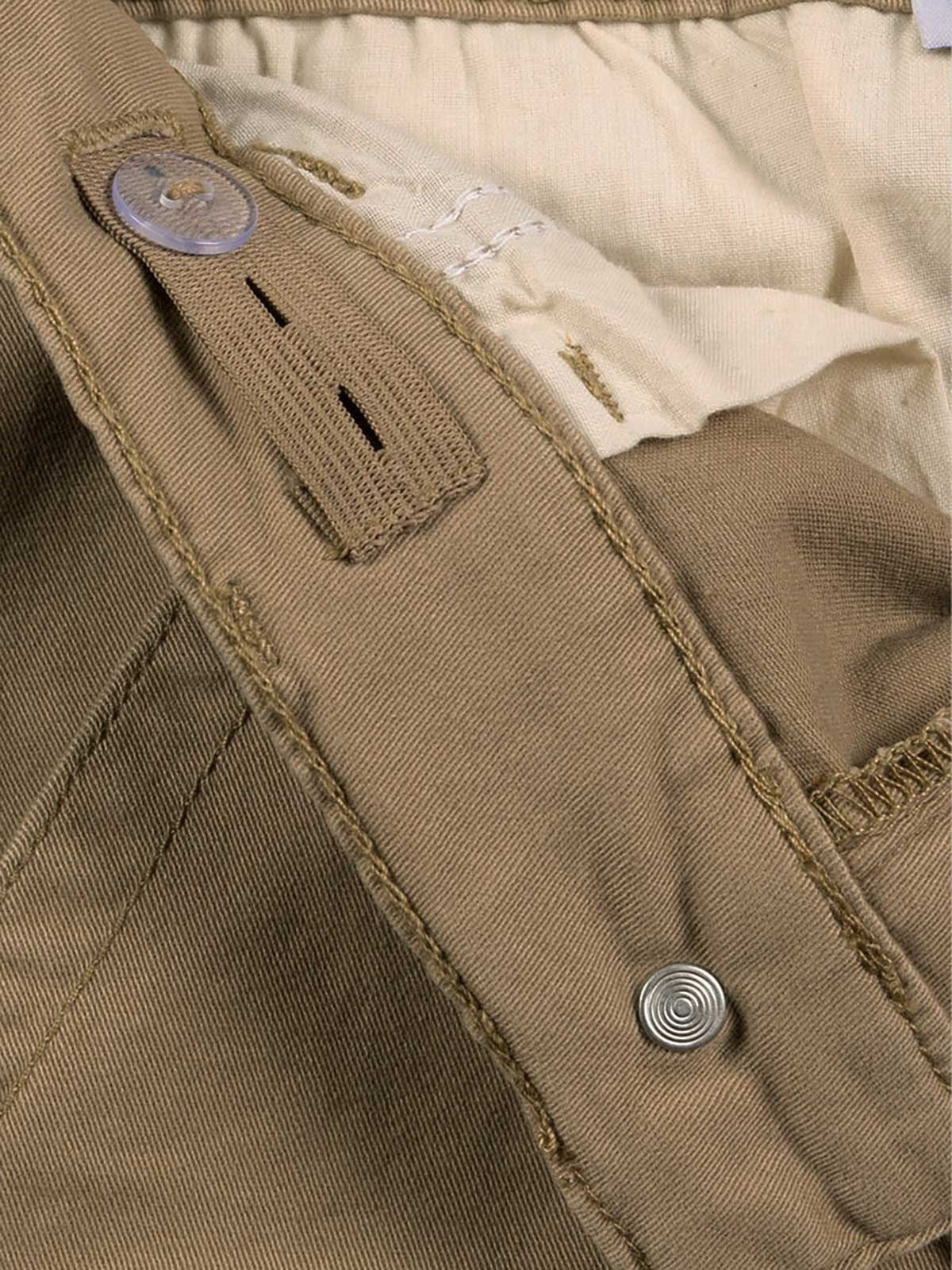 Pantalon slim lin grisé garçon (3-8A)