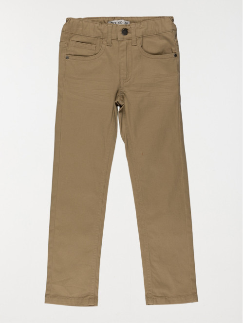 Pantalon slim lin grisé...
