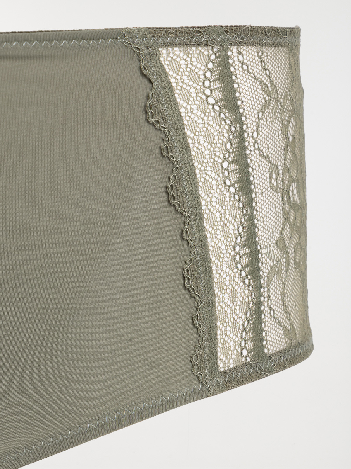 Shorty lichen green grande taille femme
