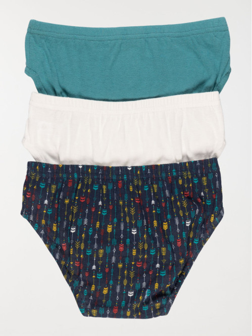 Lot de 3 slips raton-laveur...