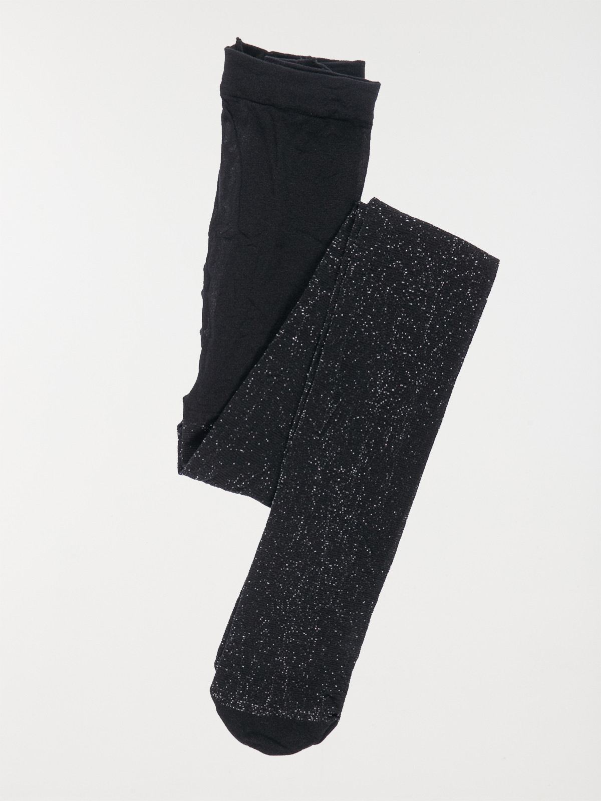 Collants pailletés fille 40D noir Collants pailletés fille 40D noir