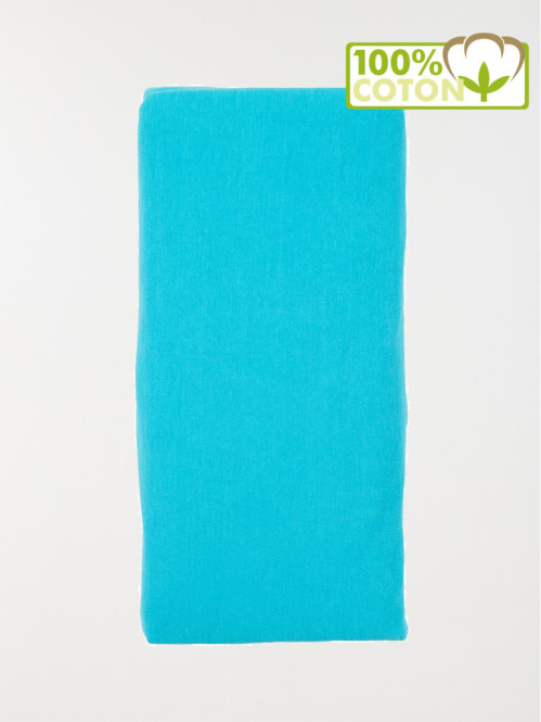 Drap housse uni 140x190cm en 100% coton Drap housse uni 140x190cm en 100% coton