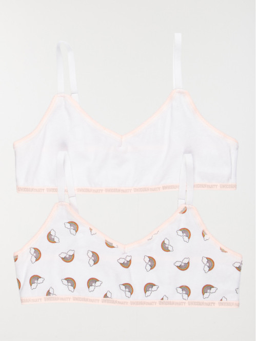 Lot de 2 brassières...