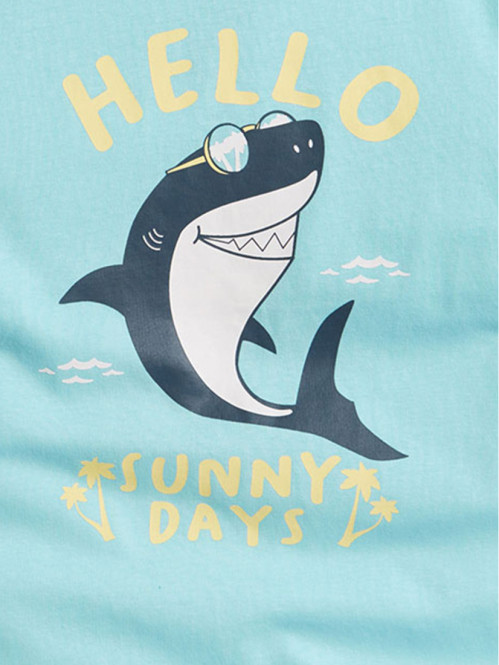 T-shirt requin garçon (3-8A)