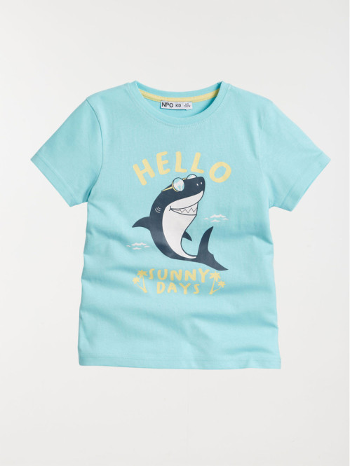 T-shirt requin garçon (3-8A)