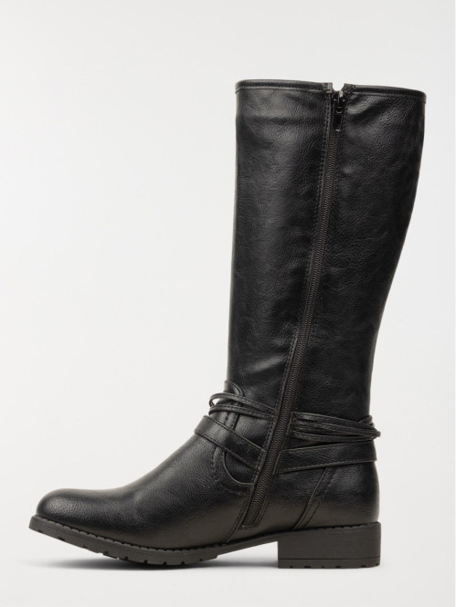 Bottes coloris noir femme...