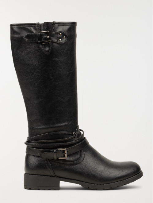 Bottes coloris noir femme...