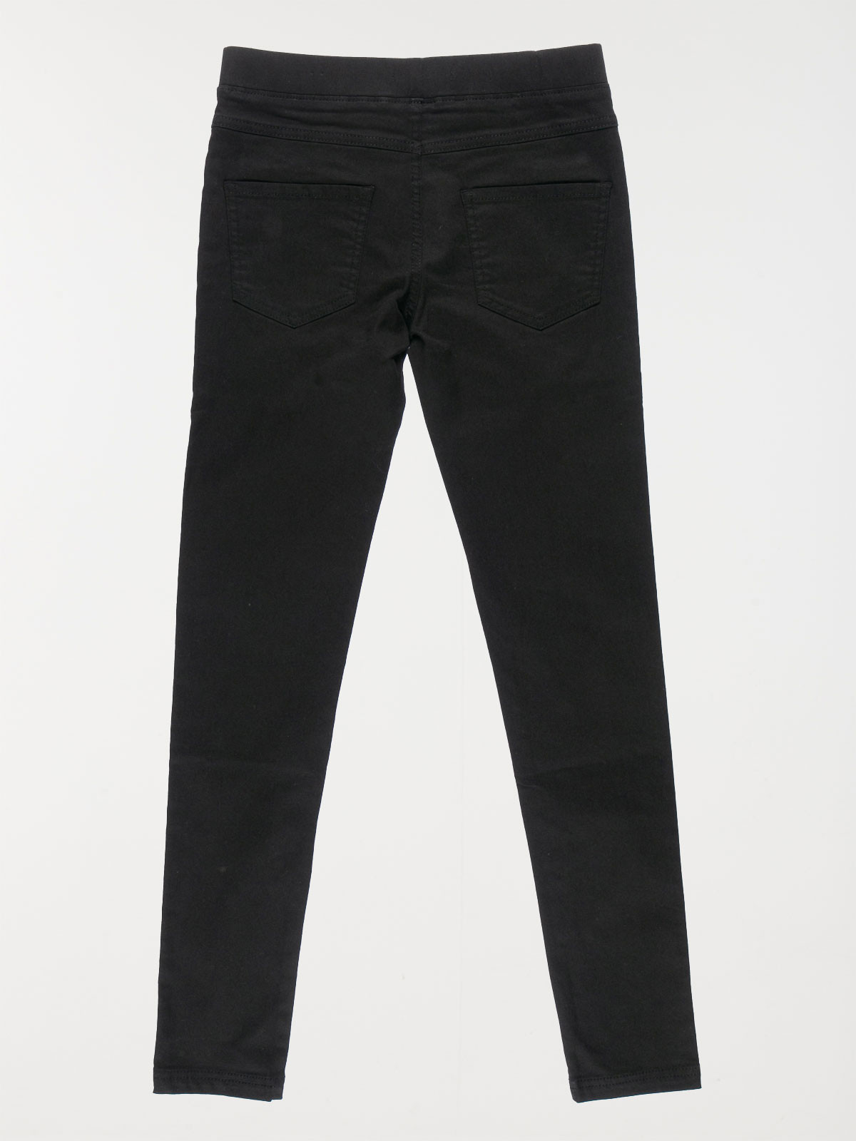 Jegging fille coloris noir (10-16A) Jegging fille coloris noir (10-16A)