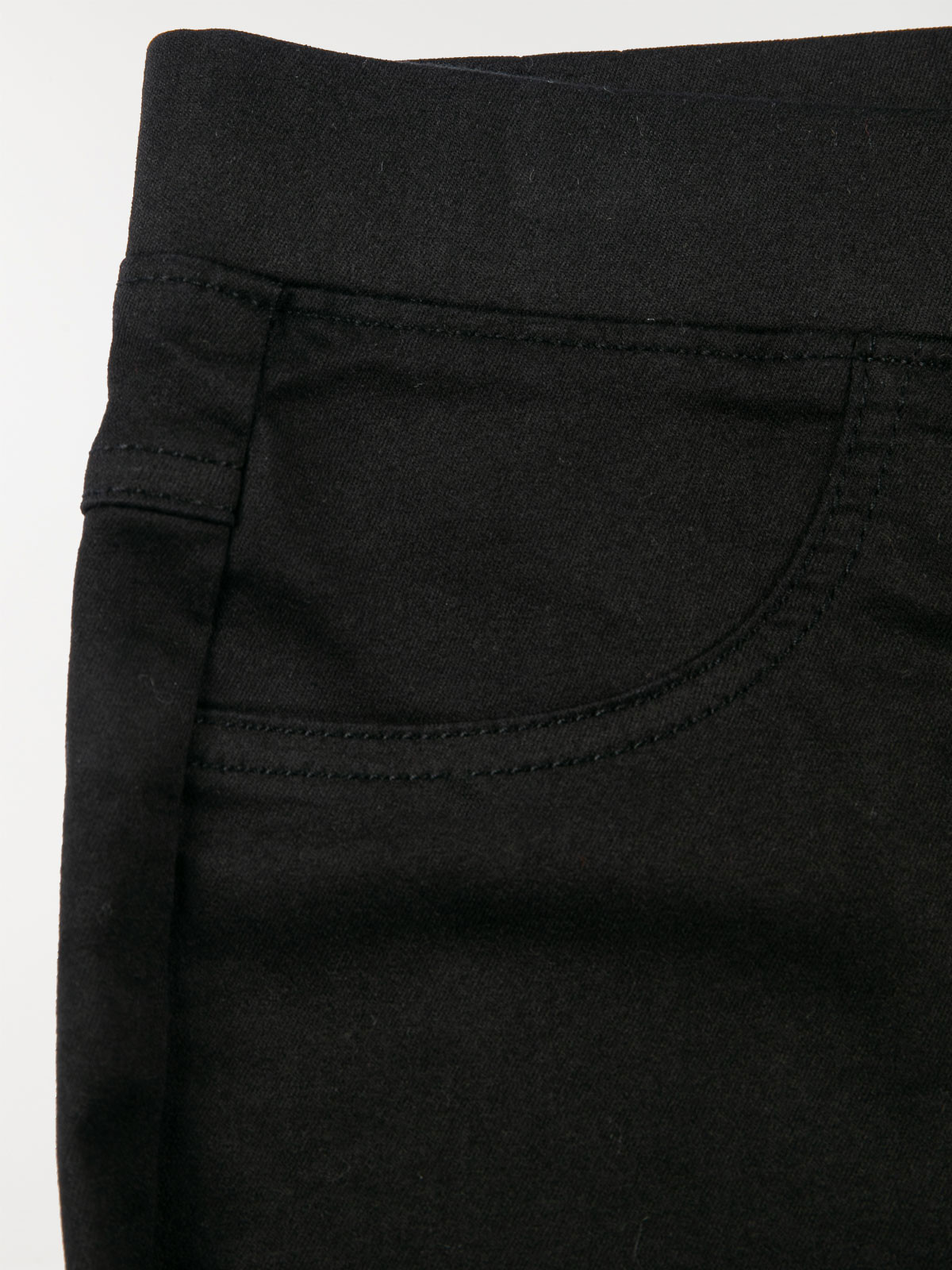 Jegging fille coloris noir (10-16A) Jegging fille coloris noir (10-16A)