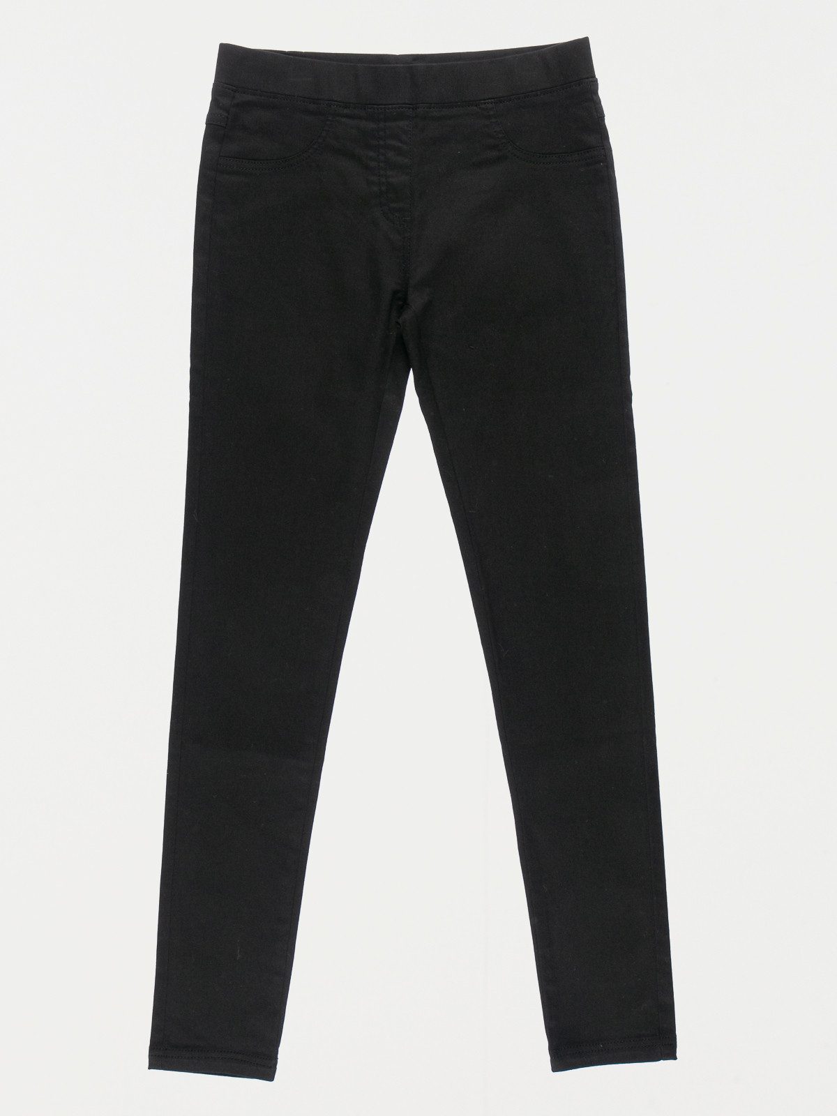 Jegging fille coloris noir (10-16A) Jegging fille coloris noir (10-16A)