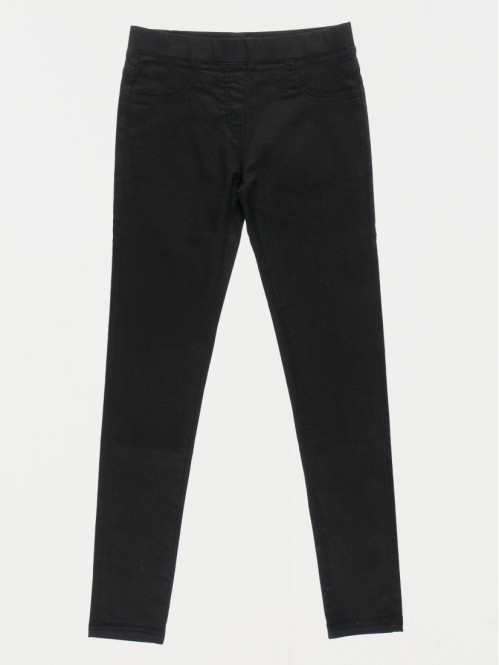 Jegging fille coloris noir...