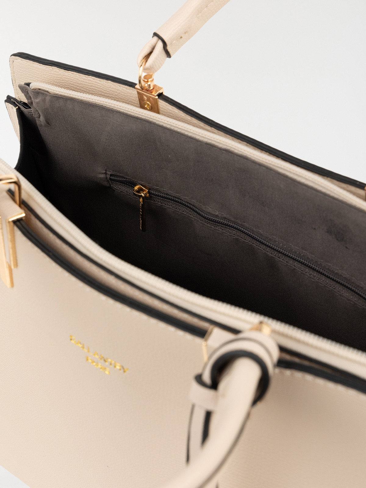 Sac à main texturé anses femme