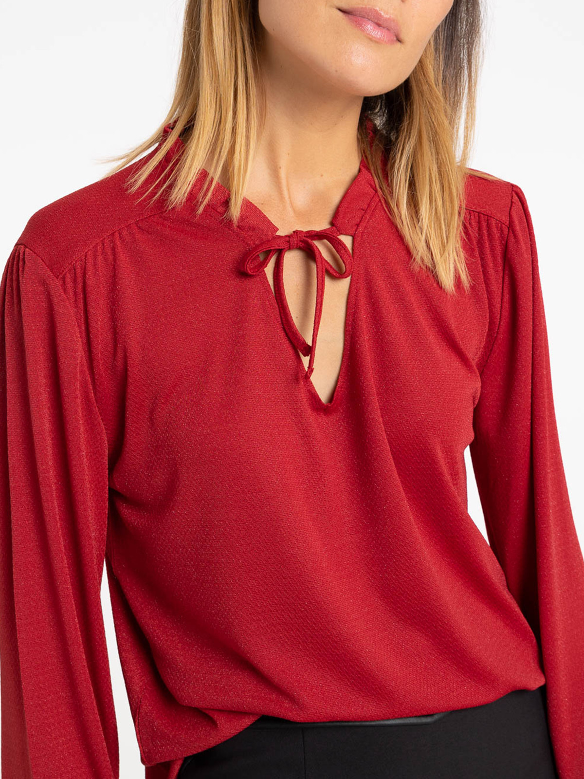 T-shirt bordeaux manches longues femme T-shirt bordeaux manches longues femme