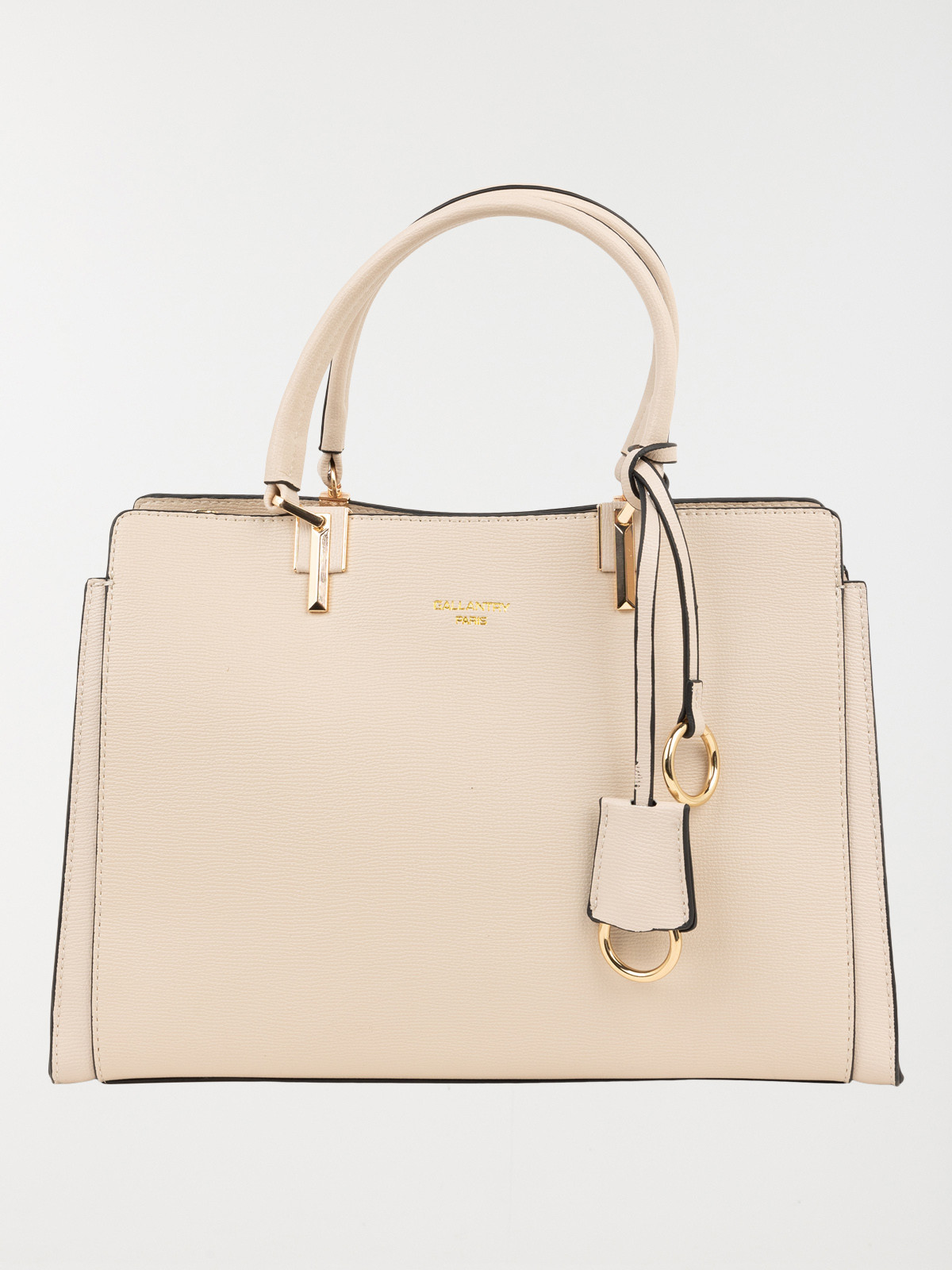 Sac à main texturé anses femme