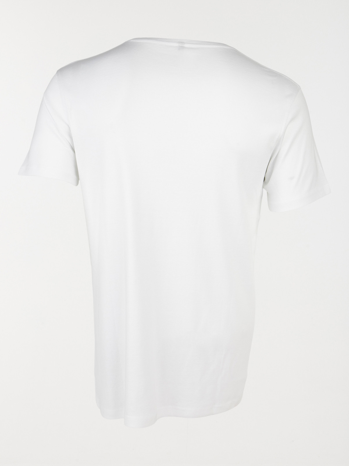T-shirt blanc col V homme T-shirt blanc col V homme