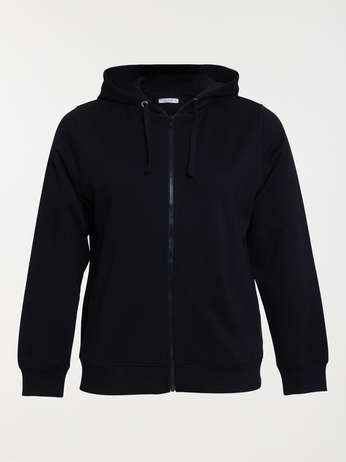 Sweat à capuche noir grande taille femme Sweat à capuche noir grande taille femme