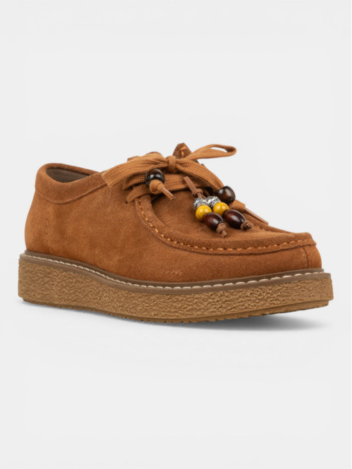 Derbies perles sur lacets...