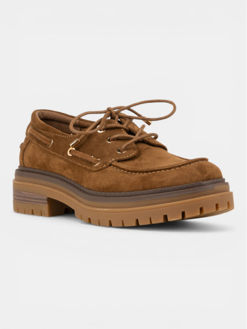 Chaussures bateau beige...