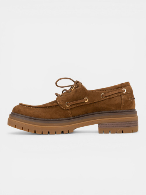 Chaussures bateau beige...