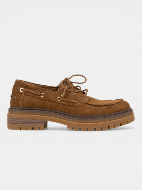 Chaussures bateau beige...