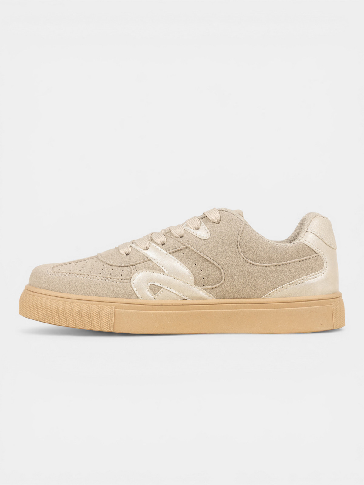 Basket beige bande irisée femme (36-41) Basket beige bande irisée femme (36-41)