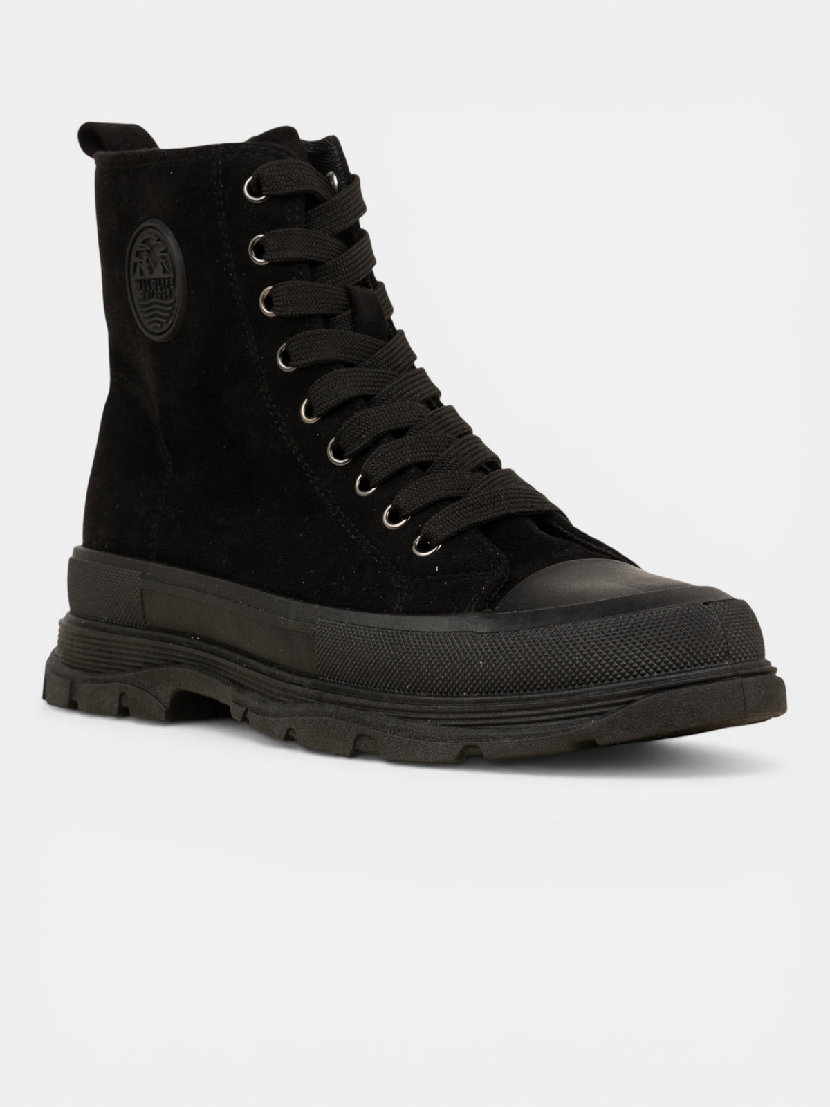 Baskets montantes noires femme (36-41) Baskets montantes noires femme (36-41)