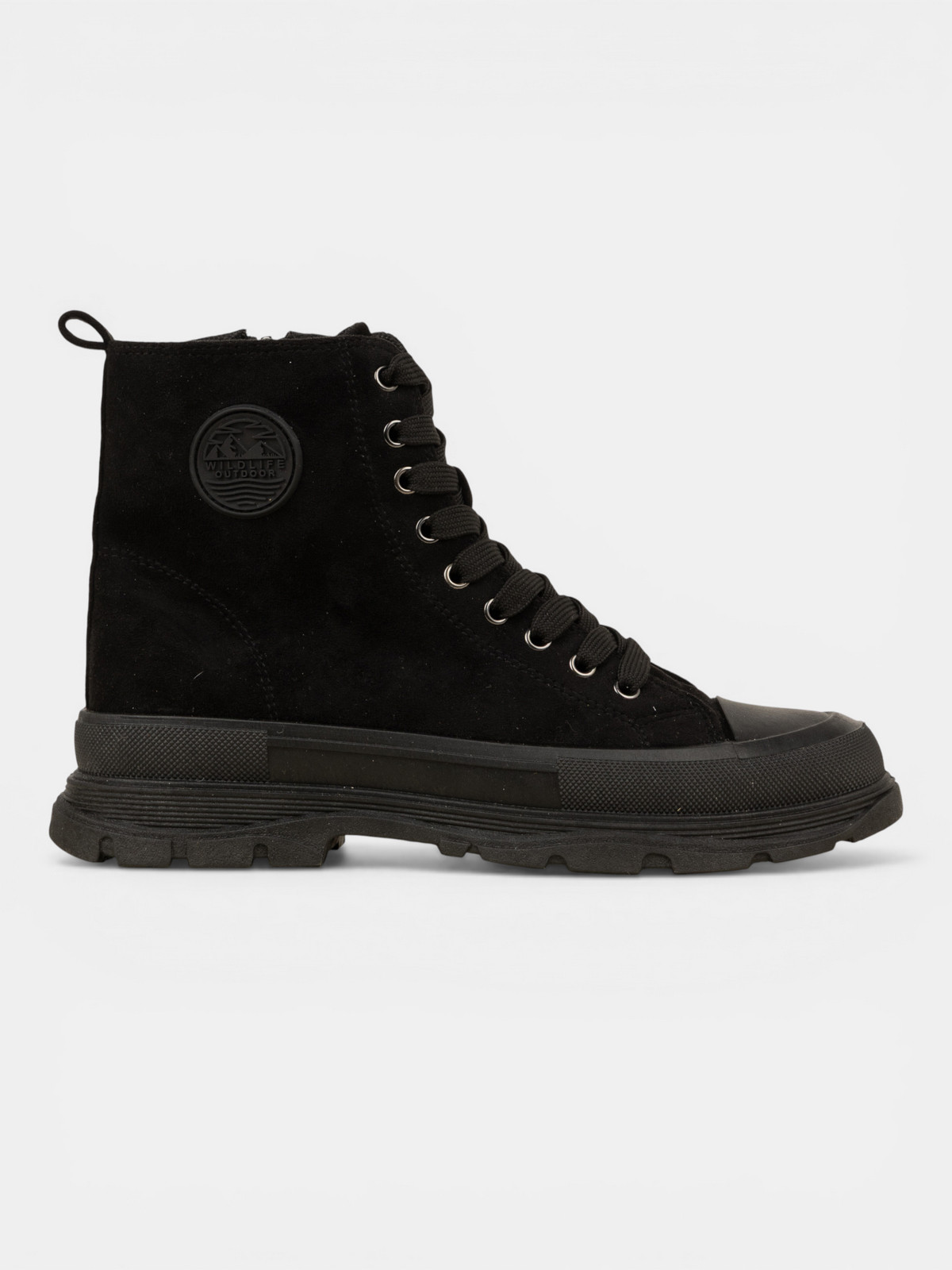 Baskets montantes noires femme (36-41) Baskets montantes noires femme (36-41)