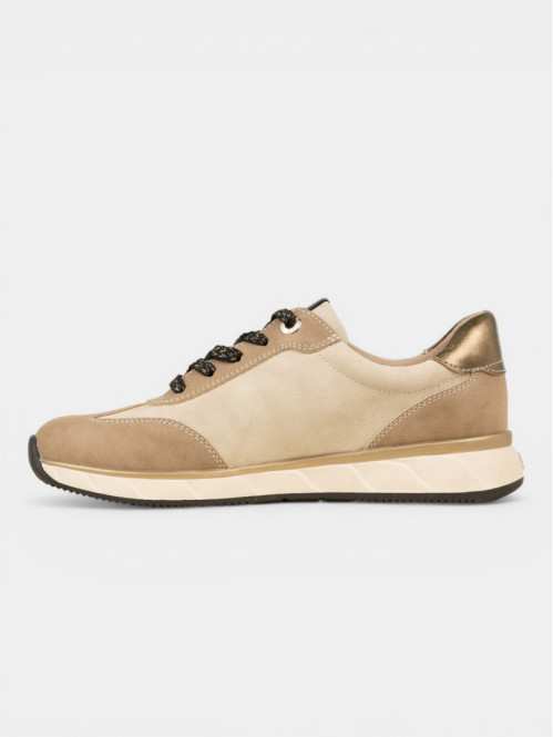 Basket confort taupe femme...